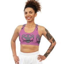 Load image into Gallery viewer, Pink Lifestyle Sports Bra